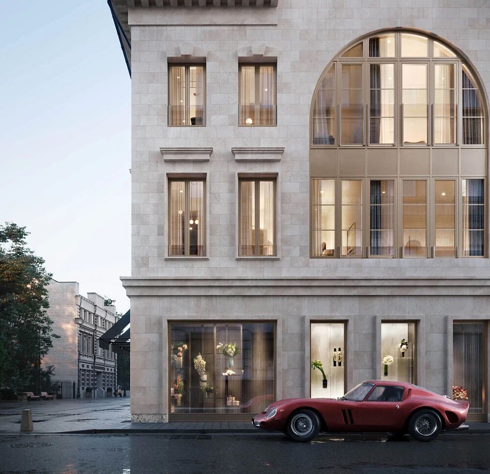 Планировка: 4-комн. квартира 421.50 м² в новостройке Армани/Каса Москоу резиденс