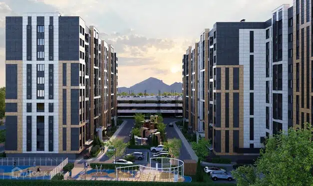 Планировка: 1-комн. квартира 36.48 м² в новостройке Новый Пятигорск