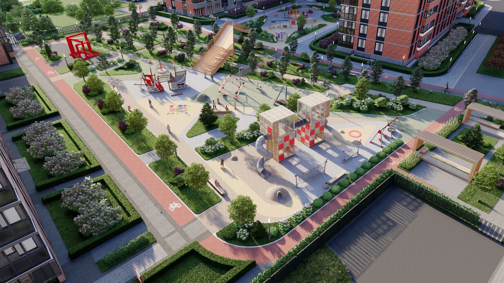 Планировка: 1-комн. квартира 34.30 м² в новостройке Сенат в Московском