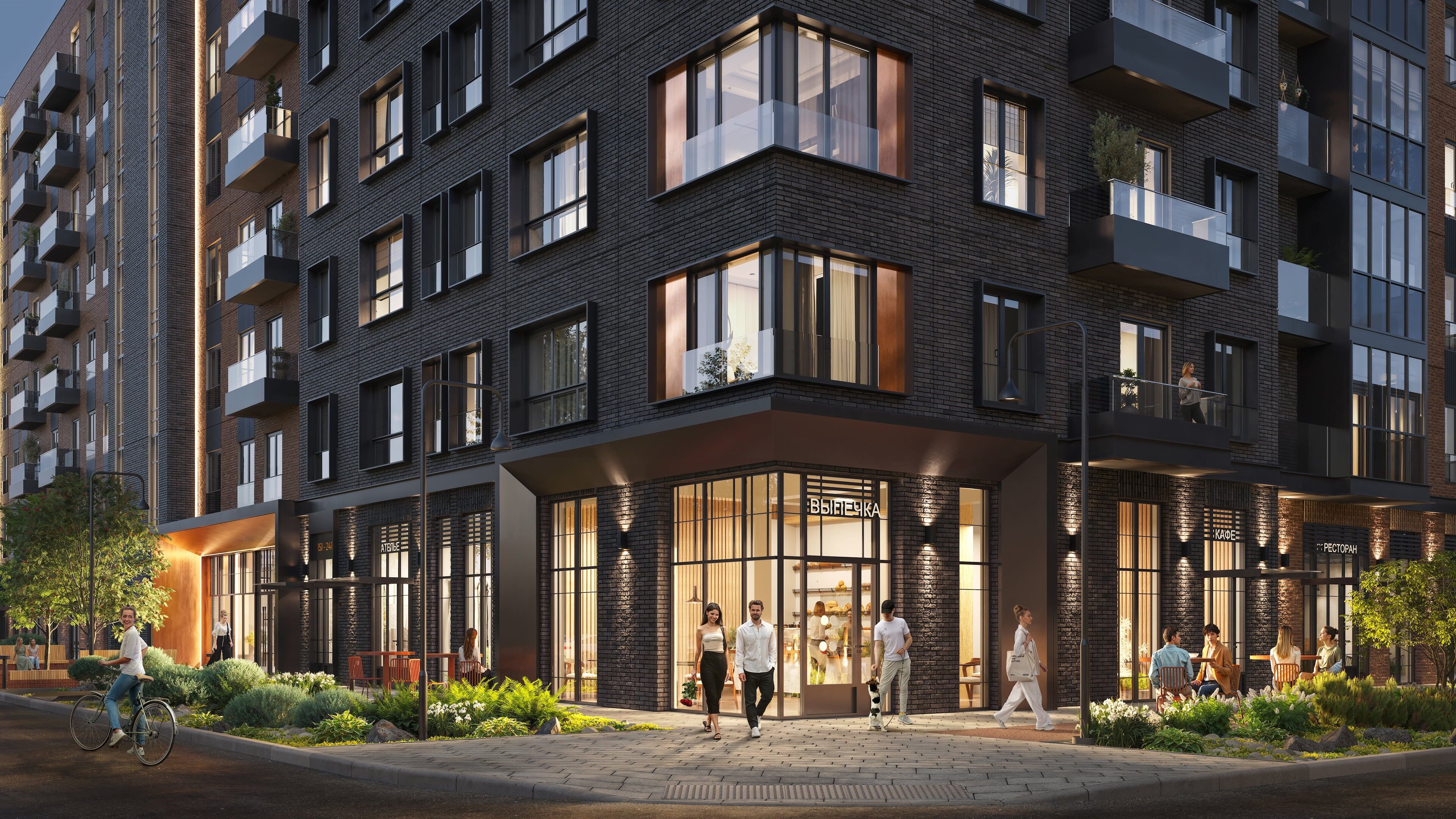Планировка: 3-комн. квартира 79.50 м² в новостройке Ставни Обводный