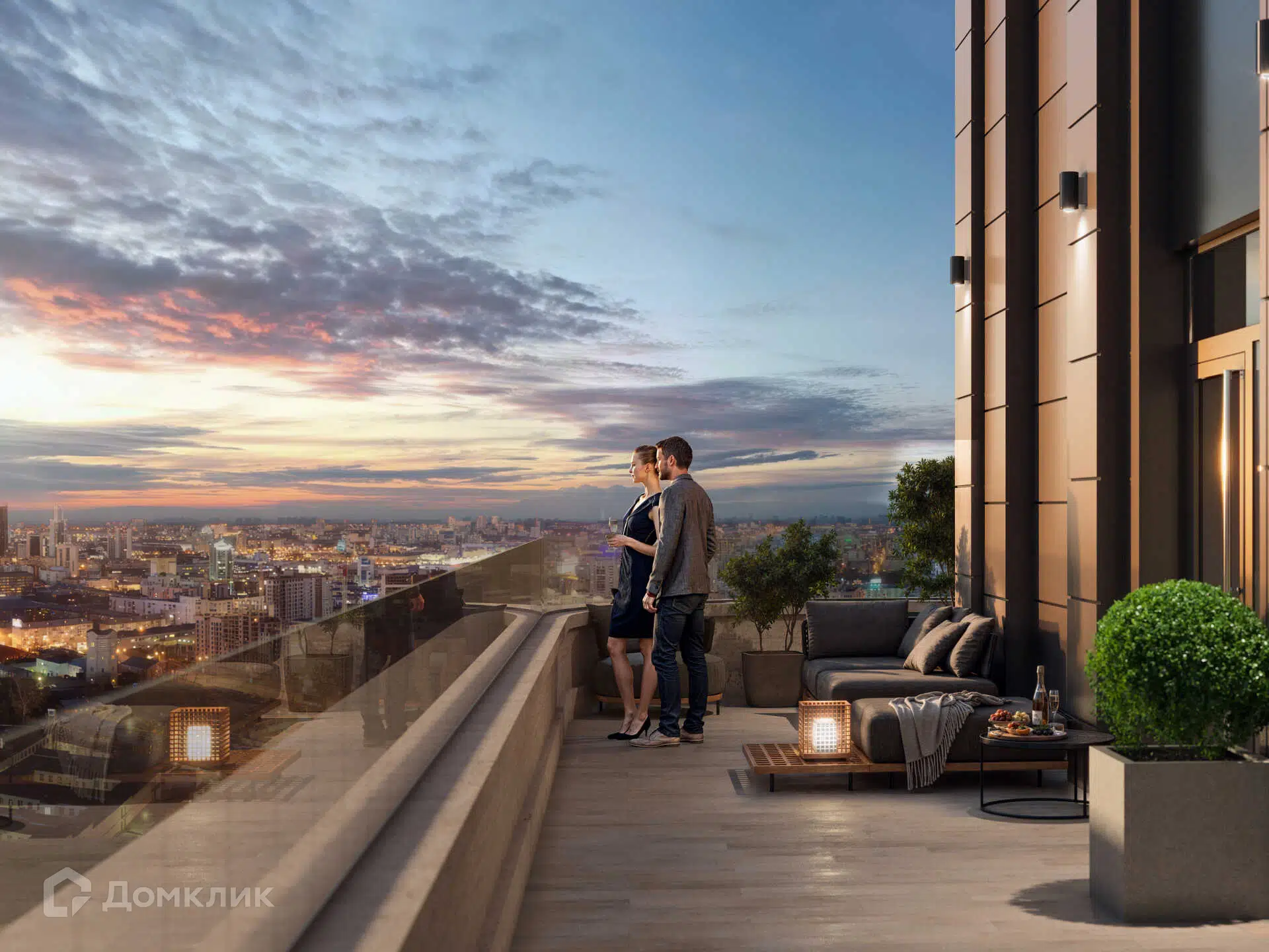 Планировка: 2-комн. квартира 74.70 м² в новостройке Эрмитаж