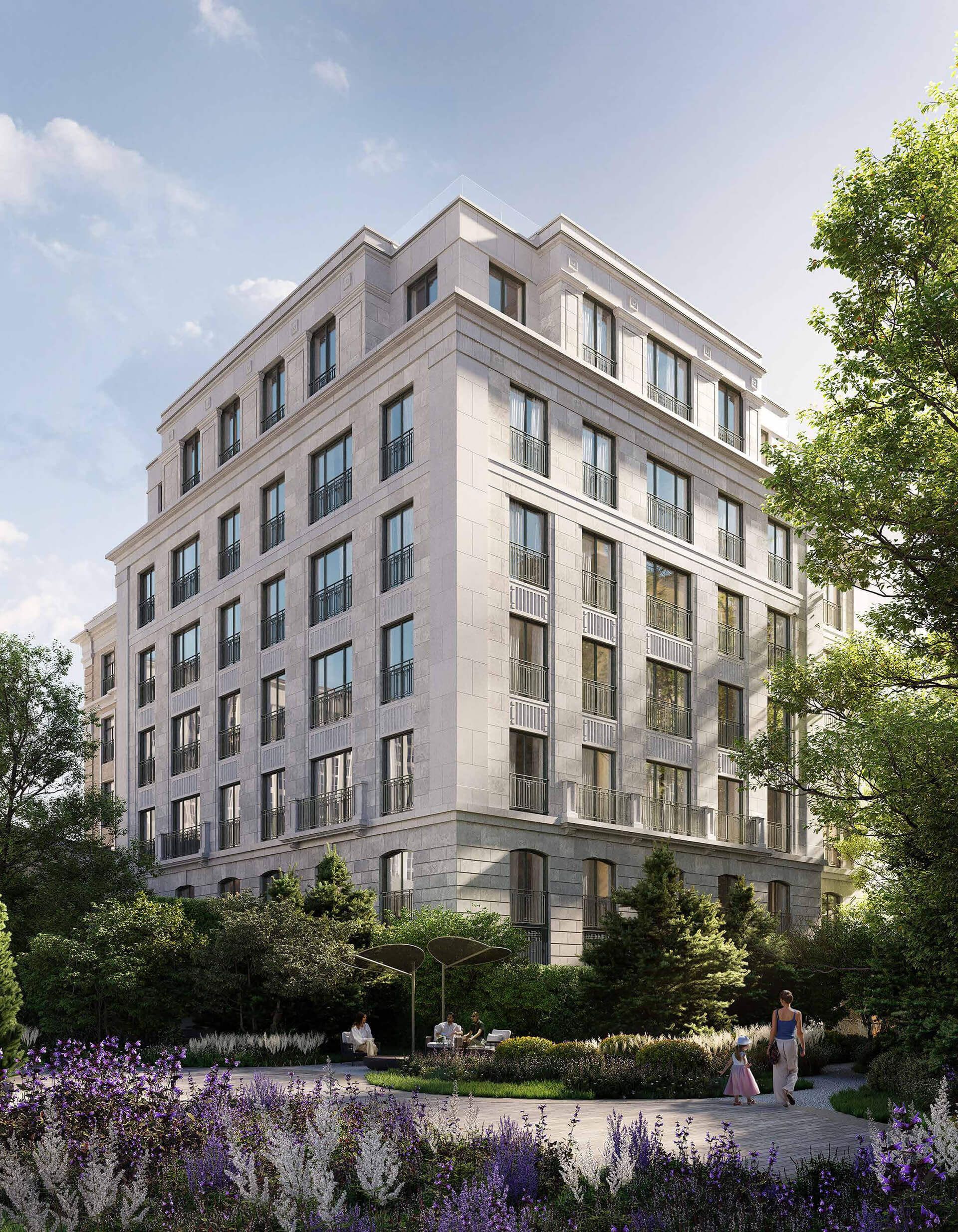 Планировка: 2-комн. квартира 152.80 м² в новостройке Кло 17