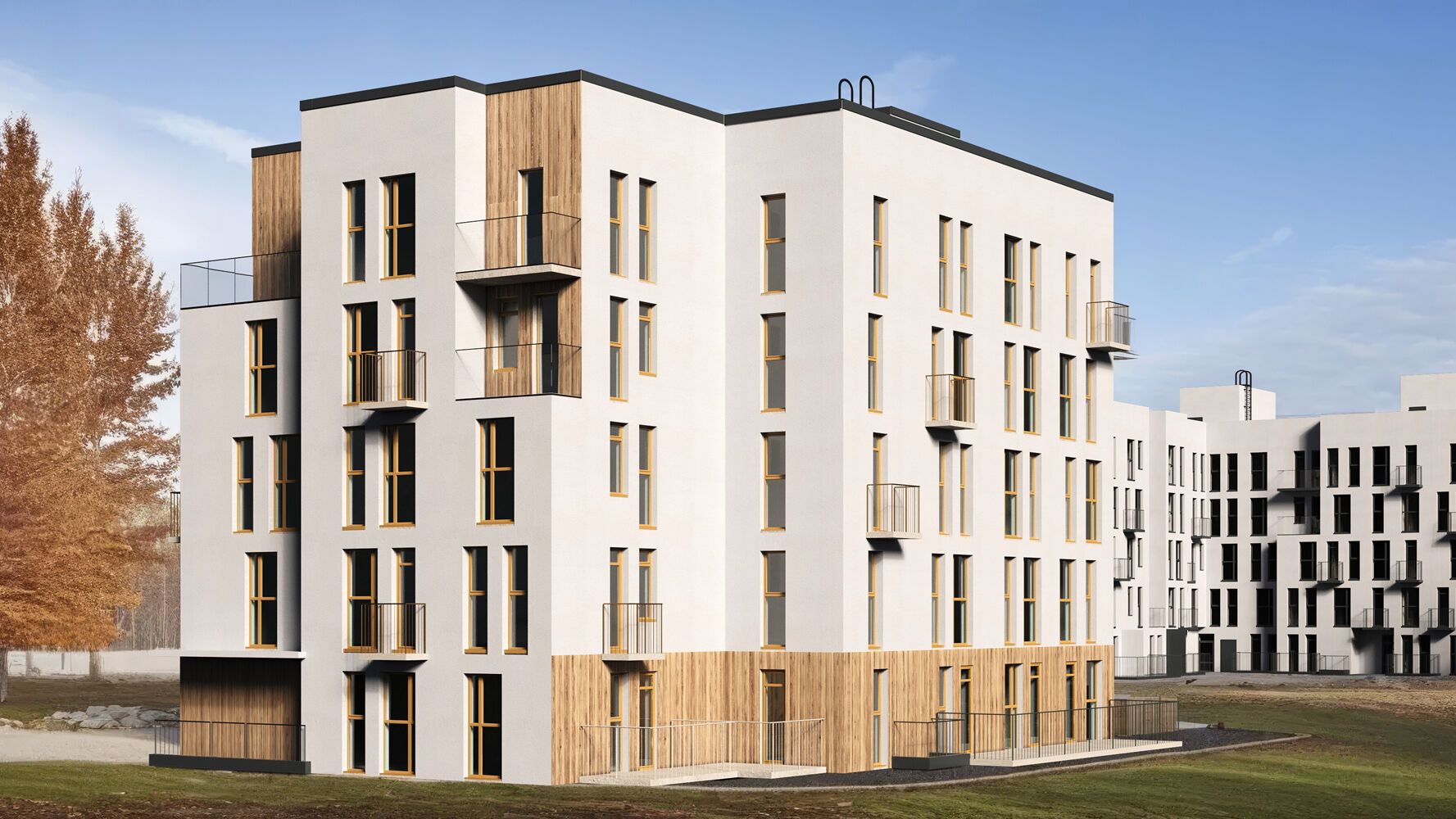 Планировка: Студия 18.10 м² в новостройке Нега