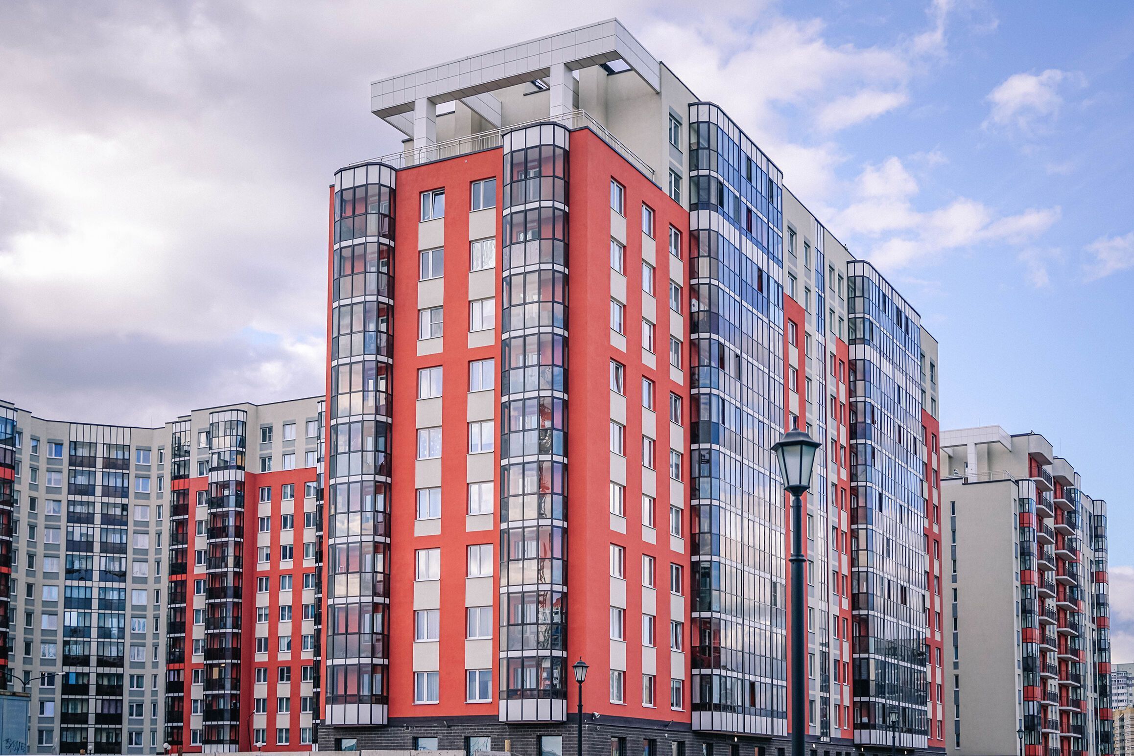 Планировка: 1-комн. квартира 45.29 м² в новостройке Энфилд