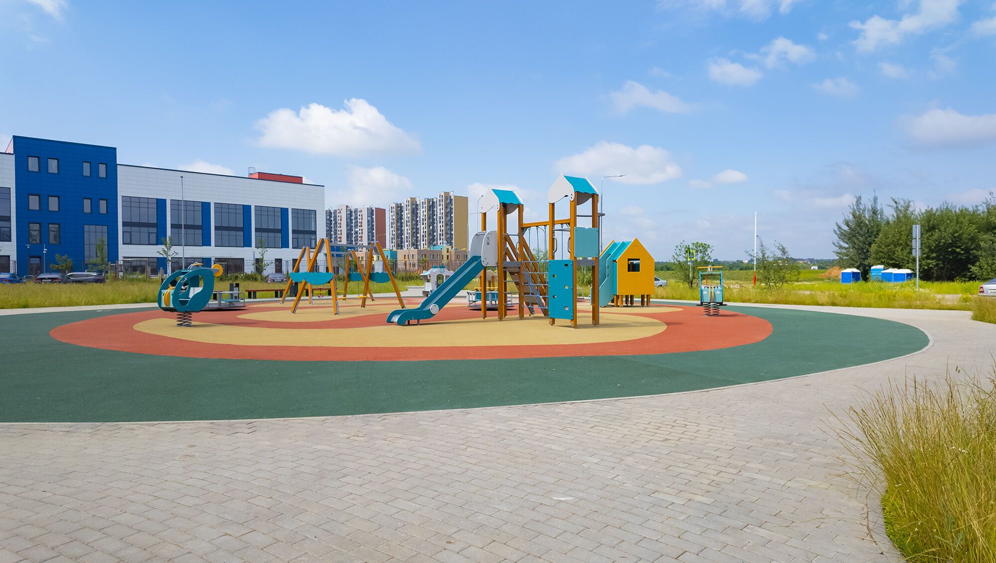 Планировка: 1-комн. квартира 41.40 м² в новостройке Домодедово парк Новый квартал
