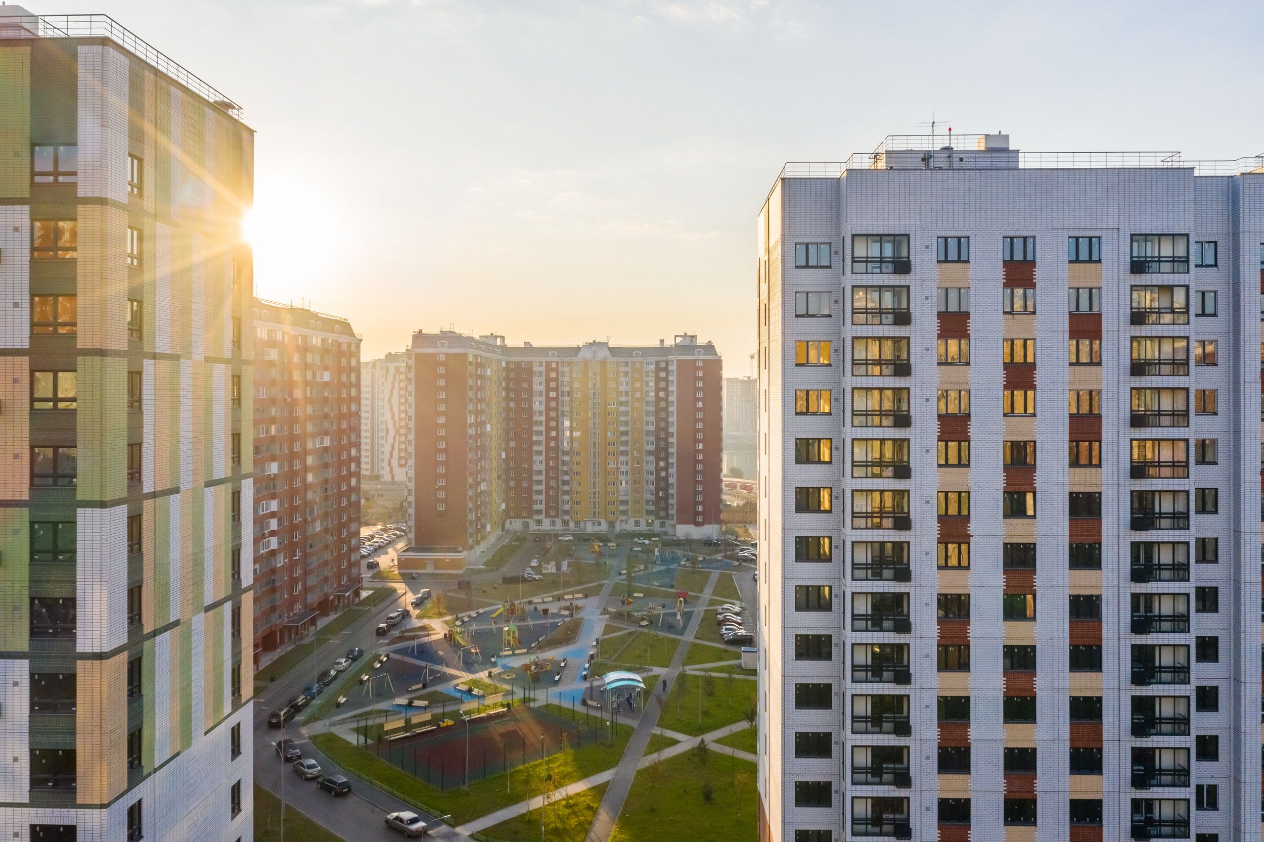 Планировка: 1-комн. квартира 41.30 м² в новостройке Некрасовка