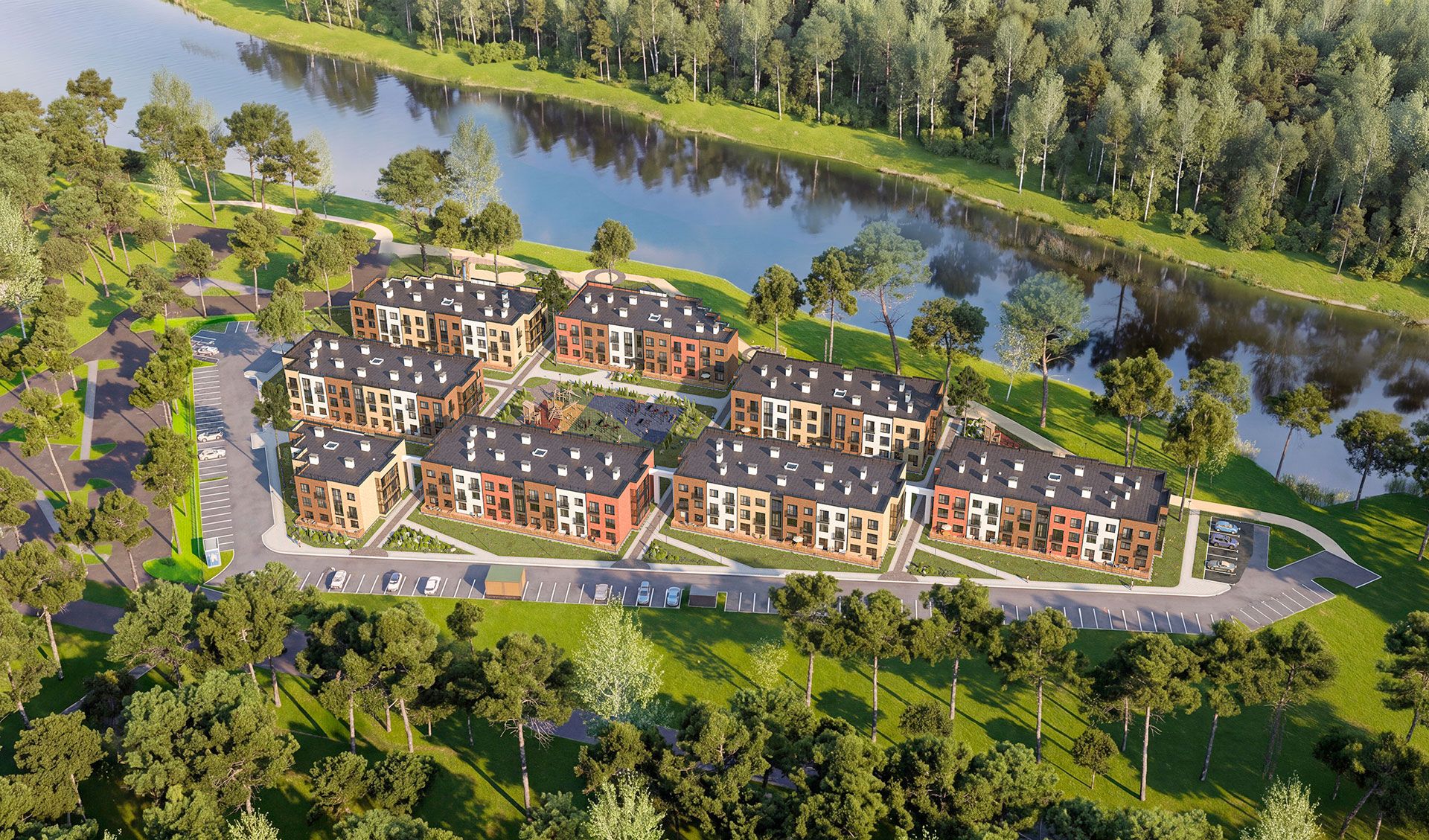 Планировка: Студия 22.42 м² в новостройке Капральский берег